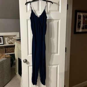 Eight sixty navy blue jump suit size small